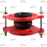 لرزه گیر لاستیکی ارتعاشات صنعتی ایران مارک قرمز