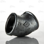 زانو 45 درجه گالوانیزه مک