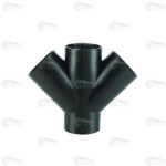 چهار راه پلی اتیلن جوشی (PE100,PN6) پلی ران توسط شرکت پلی ران تولید می شود.چهار راه جوشی پلی ران پلی اتیلن جهت تغییر زاویه و انشعاب گرفتن لوله پلی اتیلن و یا اتصالات جوشی یا یکی از اتصالات جوشی پلی اتیلن  می باشد.