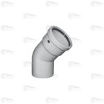 طراحی و تولید این زانو بست خور 45 درجه پوش فیت پروتکت پلی ران با در نظر گرفتن فاصله مناسب در پشت سوکت، امکان نصب اصولی بست را فراهم کرده است. همچنین از این اتصال با ایجاد یک فاصله مناسب بین دو تغییر مسیر 45 درجه در مسیر جریان انتقال آرام را ایجاد و از افزایش ناگهانی فشار و ایجاد صدای ناخواسته جلوگیری می نماید