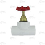 شیر فلکه کامل تک لایه سفید آذین