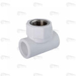 پایین تنه شیر فلکه تک لایه سفید آذین