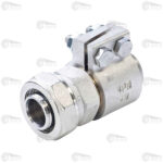 بوشن تبدیل کلمپی-کوپلی  نیوپایپ از لوله های پنج لایه پلیمر و فلز مخصوص ساخته شده است. یک سری ایراداتی که در لوله های فلزی و تک لایه بود در این فلز چند لایه برطرف شد.جنس به کار رفته در این رابط از نیکل و کروم ساخته شده است