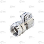 رابط توپیچ با مهره ماسوره کلمپی نیوپایپ از یک رابط و مهره ماسوره تشکیل شده که به آسانی از هم جدا می شوند و برای متصل کردن لوله نیوپایپ به اتصالات فلزی و انواع تجهیزات تاسیسات از این رابط استفاده می شود.