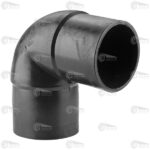 زانو 90 درجه پلی اتیلن جوشی PN16 پلی رود یکی از اتصالات جوش پلی اتیلن است. که برای انحراف دادن به سیال داخل لوله پلی اتیلن مورد استفاده قرار میگیرد.