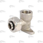 از زانو صفحه دار توپیچ  کوپلی  نیوپایپ برای گرفتن انشعاب از لوله ۵ لایه به اتصالات دنده در همه زاویه ها استفاده می شود. زانویی یکی از رایج ترین انواع اتصالات لوله آب است ک