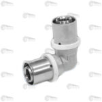 زانو 90 درجهپرسی نیوپایپ جهت اتصالات آب سرد و گرم بهداشتی و سیستم های حرارتی و برودتی با زاویه ۹۰ درجه استفاده به منظور تغییر مسیر خطوط لوله و به کمک ابزار پرس انجام میشود. اتصالات پرسی نیوپایپ از آلیاژ برنج با آبکاری نیکل ساخته می شود تا از خوردگی، فرسایش و رسوب جلوگیری شود.