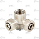 سه راهی 90 درجه دیواری تبدیلی کوپلی نیوپایپ قطعه است که برای جهت گرفتن دو انشعاب فرعی از یک انشعاب اصلی مورد استفاده قرار می گیرد. اتصالات پنج لایه اتصالات خاص هستند