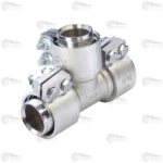 سه راهی تبدیل کلمپی نیوپایپ  یکی از مهم ترین عوامل در دنیای سه راهی ها محسوب می شود که لوله ها یا مجراها را از یک مسیر به دو مسیر متحرک تقسیم کند. دارای آب بندی و عایق بسیار قوی است