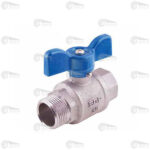  شیر روپیچ توپیچ دسته پروانه ای(دبی بالا)  نیوپایپ جزئی از لوله کشی و سیستم های ابزار دقیق پنج لایه است لوله ها و اتصالات پنج لایه به دلیل مقاومت خوب در برابر خوردگی، تخریب و افت فشار شناخته شده اند