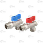 شیر پیسوار فیلتردار (دسته آبی و قرمز) نیوپایپ در دو نوع فیلتر دار و بدون فیلتر ساخته می شوند. این دو مدل تفاوت چندانی با هم ندارند، تنها تفاوت این است که مدل فیلتر می تواند سنگ ها و آلودگی آب های کثیف را از بین ببرد.