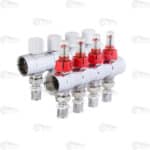 نیو کلکتور گرمایشی رفت و برگشت فلومتر دار پرسی نیوپایپ