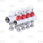 نیو کلکتور گرمایشی رفت و برگشت فلومتر دار کوپلی نیوپایپ