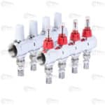 کلکتور ترموستاتیک رفت و برگشت فلومتر دار پرسی نیوپایپ